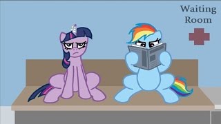 mlp comic dub its all in the wings saucy comedy