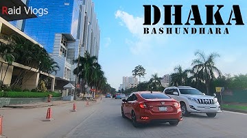 Dhaka City, Basundhara Residential Area | Raid Vlogs