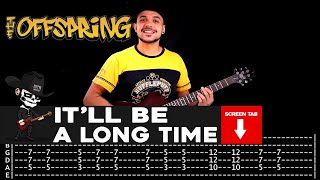 【THE OFFSPRING】[ It&#39;ll Be A Long Time ] cover by Masuka | LESSON | GUITAR TAB