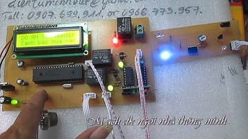 Mạch điều khiển ngôi nhà thông minh