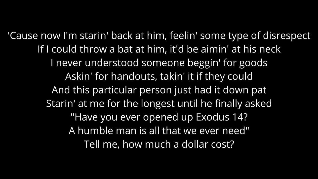 Kendrick Lamar How Much a Dollar Cost YouTube