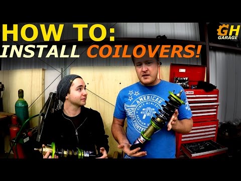 Video: Behöver du en fjäderkompressor för att installera coilovers?