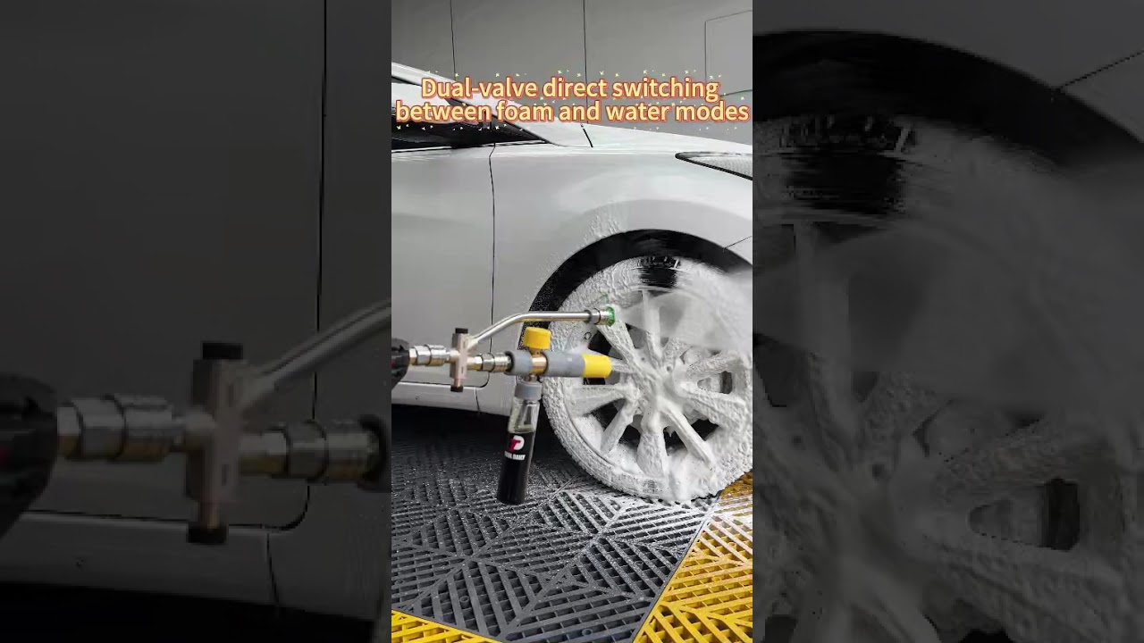 🤩Tiny Foam Cannon, Huge Feature: Satisfying Your Daily Carwash. 
