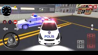 Türk Polis ve Araba Oyunu #37  - Gerçek Polis Arabası Oyunu , Polis Siren Sesi  / AndroidGame..