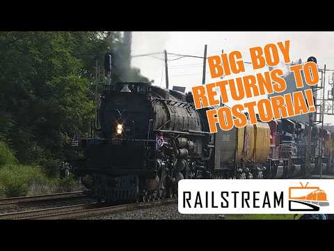 Big Boy 4014 Returns to Fostoria!