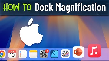 How to Enable Dock Magnification macOS 15