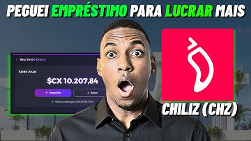 A CHILIZ (CHZ) Chegou na Salário Com Cripto | Fiz Um Empréstimo de 10K para alavancar