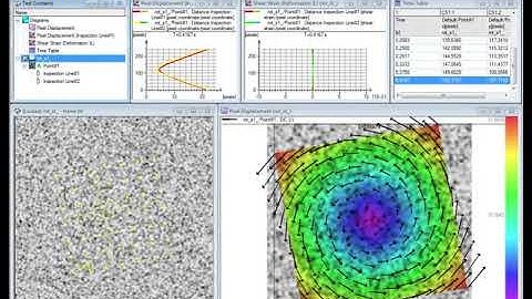 Digital Image Correlation DIC by TEMA