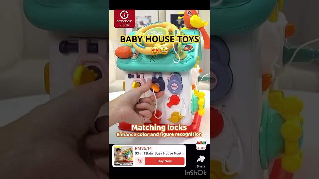 😍🔥Baby Busy House Educational Toys 