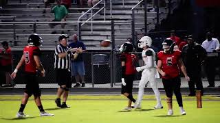 9-22-22 Mandarin Mustangs Vs Creekside. #4 Logan Johnson WR with a TD.