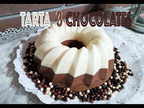Bundt Cake. Tarta de 3 Chocolates. El Menú del GUERRERO