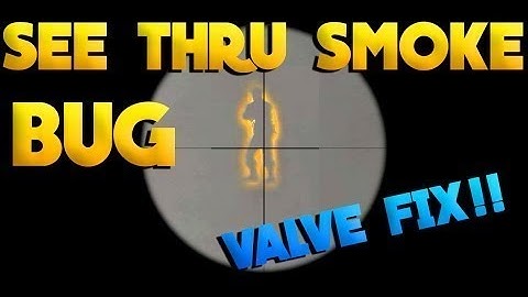 CSGO SEE THROW SMOKE BUG 9/11/2017 WORKING!!