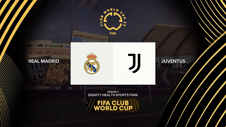 Real Madrid vs Juventus - FIFA Club World Cup 2025 - 1st July 2025 Full Match 4K - FC 25