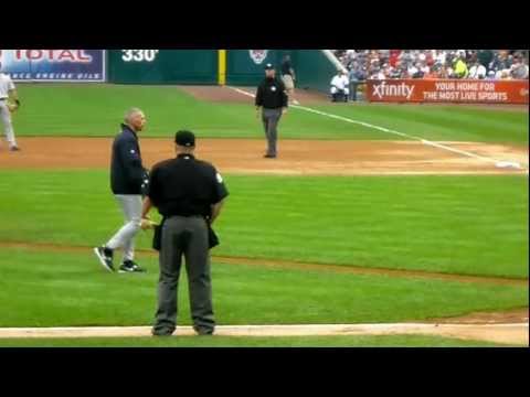 New York Yankees Joe Girardi Ejection 8/9/12
