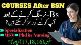 Courses After Bs Nursing |MSN after BSN |Job Scale Of Nurses @dr.informative