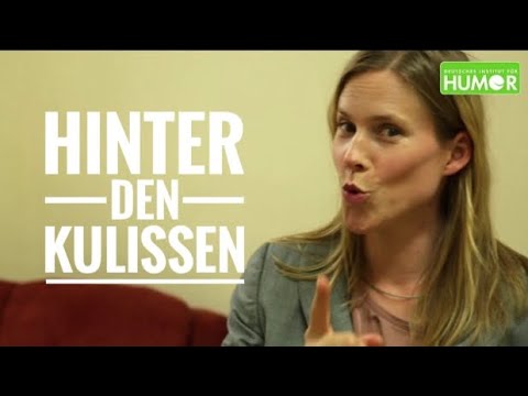 Huhumor Lernen Geheimnisse Hinter Der Buhne Deutsches Institut Fur Humor Youtube