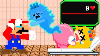 Noo,Peach Dont Leave Me Alone? - Mario Sad Story Game Animation