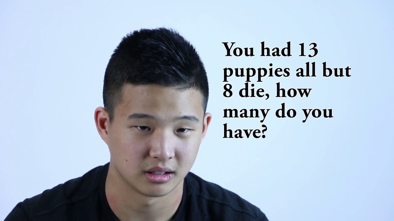 Asking People Trick Questions YouTube