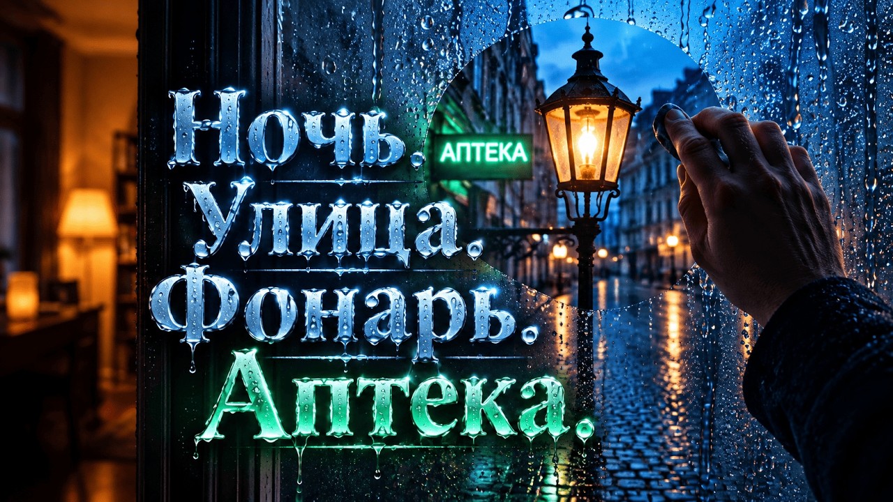 Блок: Ночь. Улица. Фонарь. Аптека | Современная интерпретация русской классики