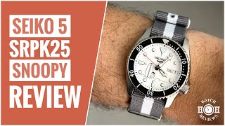 NEW Seiko 5 Sports 55th Anniversary PEANUTS Limited Edition SRPK25 | SNOOPY SURFBOARD