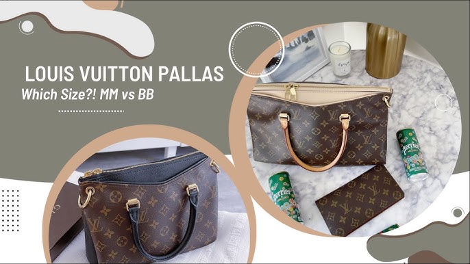 Louis Vuitton Pallas MM  Review, What Fits, Mod Shots 