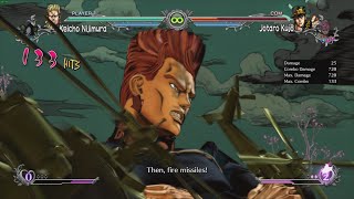 JJBA ASBR: Keicho Various Combos 1