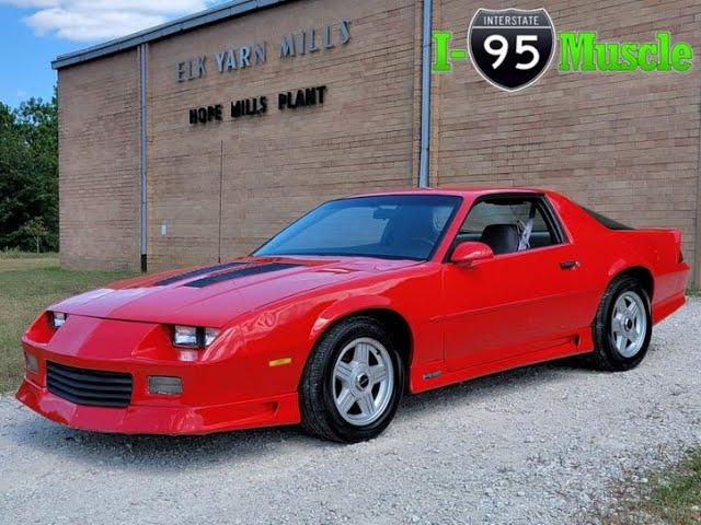 1992 Chevy Camaro RS at I-95 Muscle - YouTube