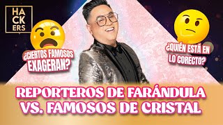 Reporteros de farándula vs. famosos de cristal | LHDF | Ecuavisa