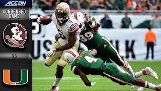 Florida State vs. Miami Condensed Game | 2018 ACC Football screenshot 3