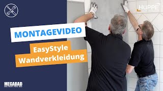 HÜPPE EasyStyle Wandverkleidung: Montage