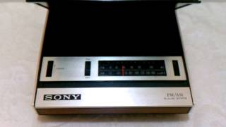 Vintage Sony TFM-1849W "Flip Top" Portable Radio - FOR SALE ON EBAY!