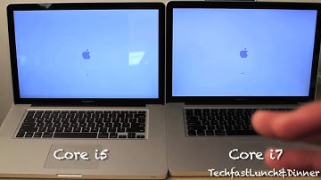 15 " 2.4 GHz Core i5 vs 2.66 GHz Core i7 MacBook Pro Boot Up Showdown!