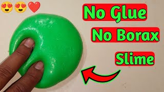 How To Make Slime With Flour and Sugar l How To Make Slime Without Glue Or Borax, No Glue Slime ASMR