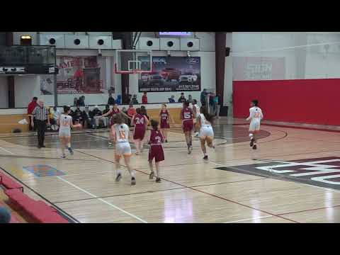 BRCS Varsity basketball girls vs Christian Academy of Greater St Louis 2/17/22