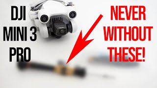 NEVER Fly your DJI MINI 3 PRO without THESE 3 ITEMS!