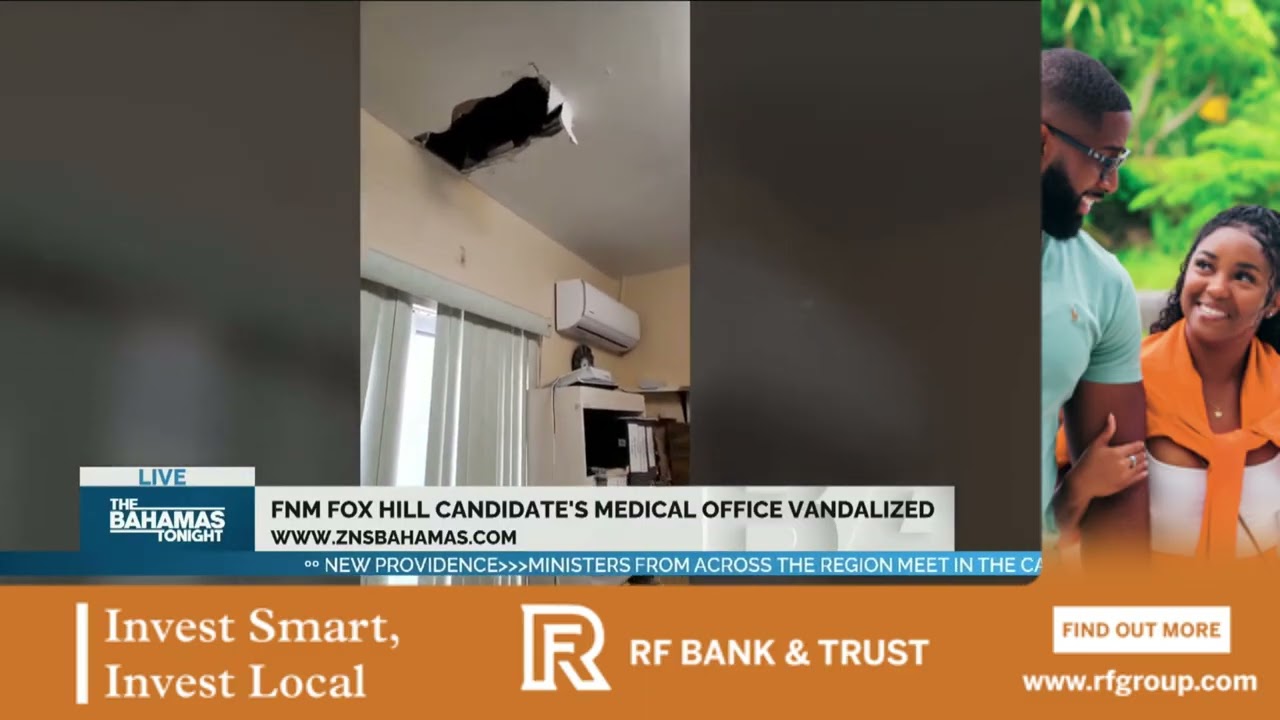 FNM Fox Hill Candidate's Medical Office Vandalized