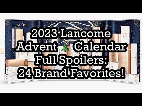 Lancome Advent Calendar 2022: Full Spoilers