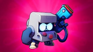 Novo Brawler 8 Bit De Graca No Brawl Stars Youtube - desenho do 8 bits do brawl stars