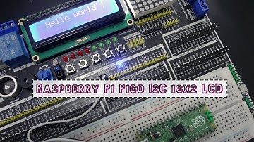 Raspberry Pi Pico 16x2 LCD I2C
