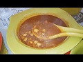 طبيخة نافس قابسية بالحبوب صحية Tbikha Tunisian Legumes Soup 