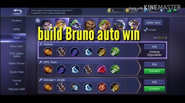 BUILD BRUNO PALING SAKIT 2019 - MOBILE LEGEND INDONESIA