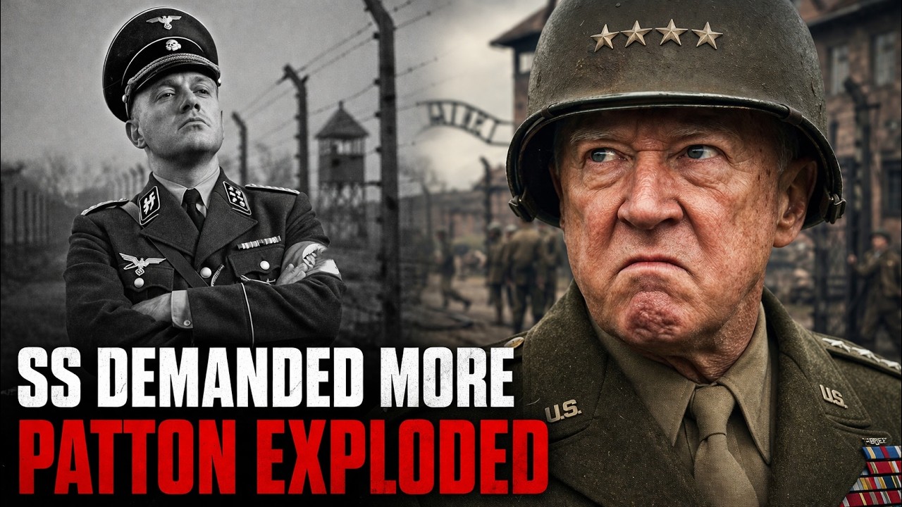 The Moment Patton Exploded When SS Officers Made One Unthinkable Demand
