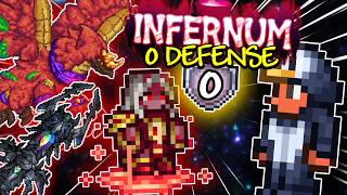 I Beat Terraria Infernum Mode With NO DEFENSE