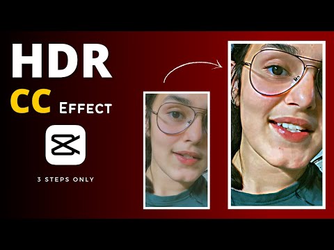 HDR CC Effect in Capcut | Trending Perfect HDR CC Video Editing in Capcut - Dheeraj Mehra Capcut
