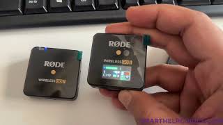How to Re-connect RODE Wireless go mic - Transmitter to Receiver Pairing