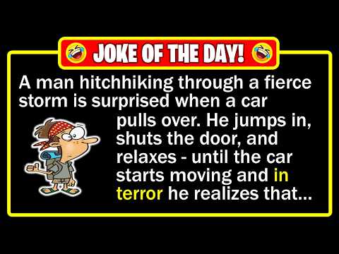 🤣 BEST JOKE OF THE DAY! - "Hitchhiker" A Hitchhiker, a Storm, and a Big Mistake...