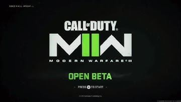 MW2 - Beta Loading Screen and Main Menu Music