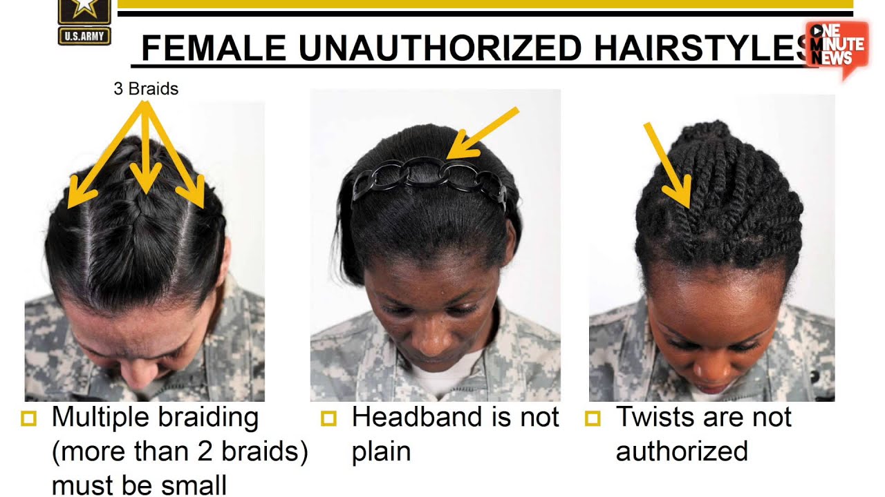 female soldiers declare army u0027s new hair regulation racially biased female soldiers declare army u0027s new hair regulation racially biased