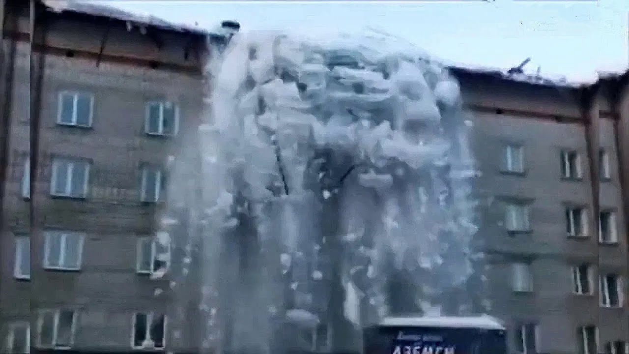 Гнев природы... Мощь снега и льда! - YouTube