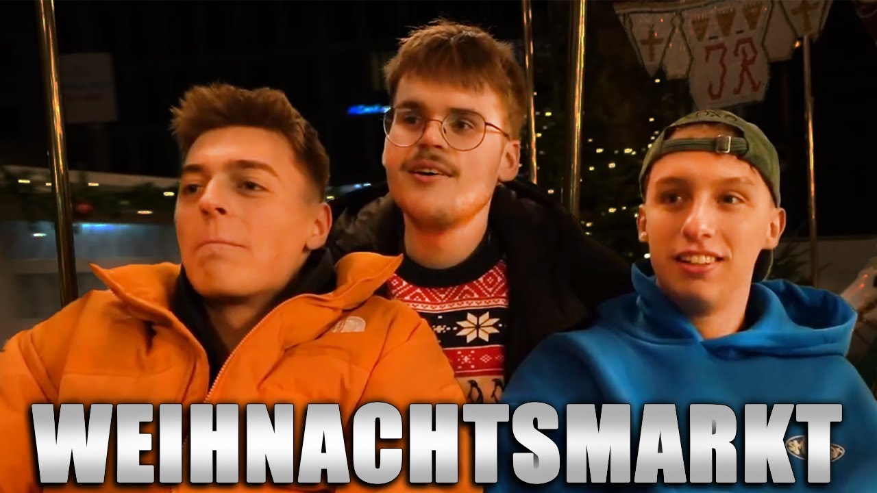 Faister, LetsHugo & Wichtiger machen 14 Minuten lang den Kölner Weihnachtsmarkt unsicher